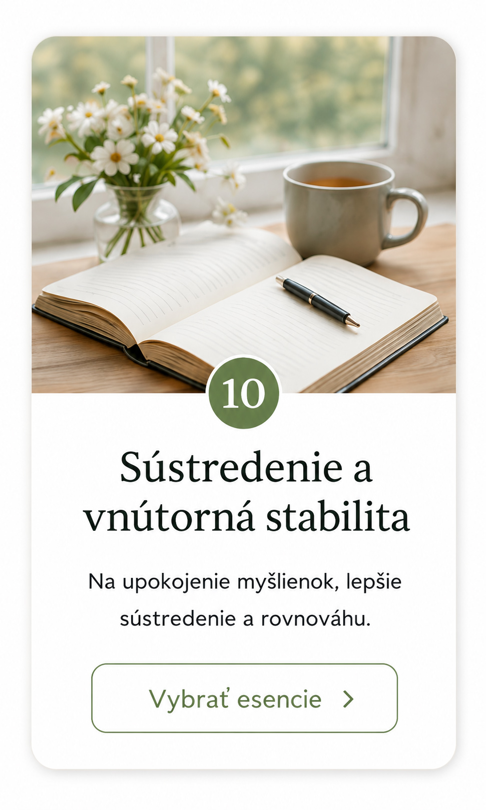 Bachove esencie - Sústredenie a vnútorná stabilita